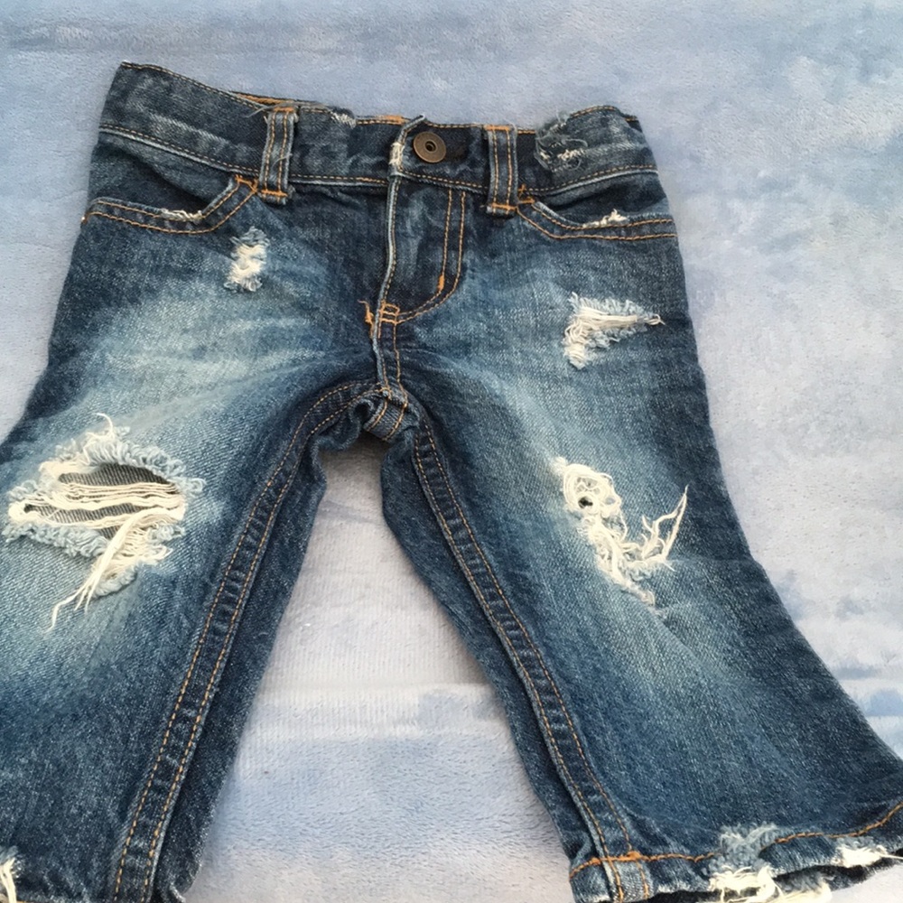 Distressed look Jean